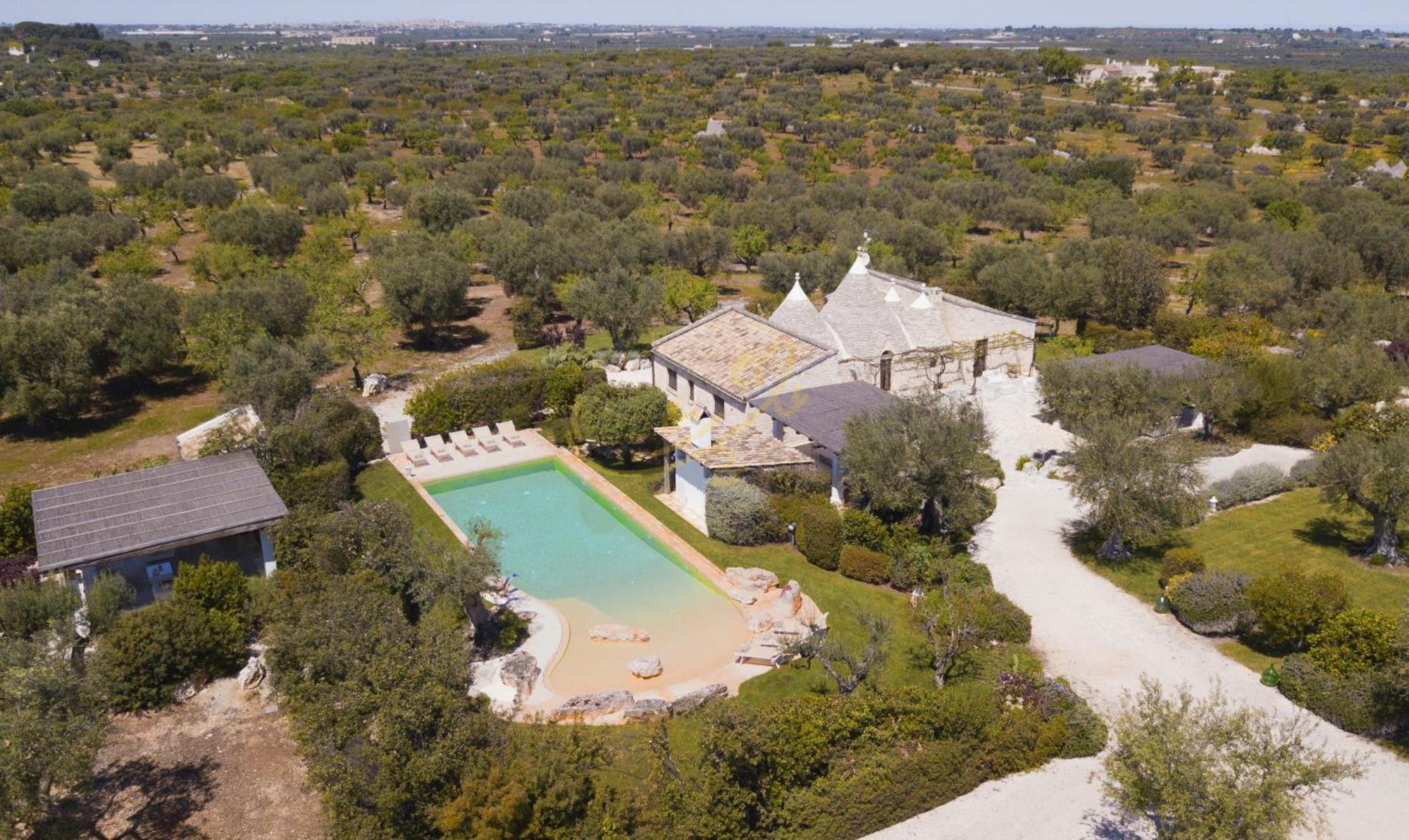 Villa Td Trulli Di Montaltino With Stunning Huge Pool Polignano a Mare Exterior foto